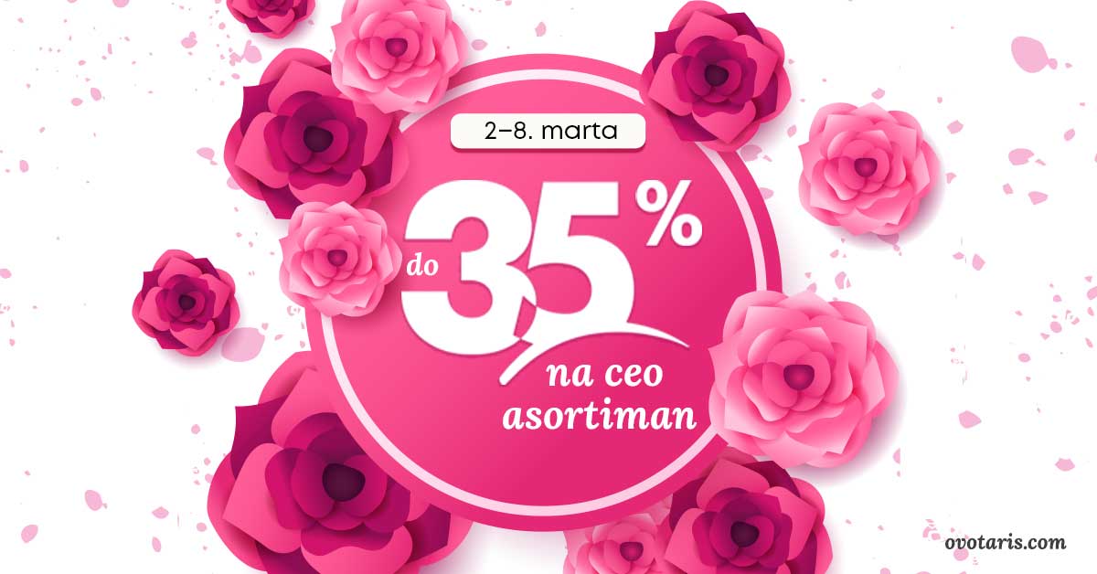 8.mart popust Ovotaris