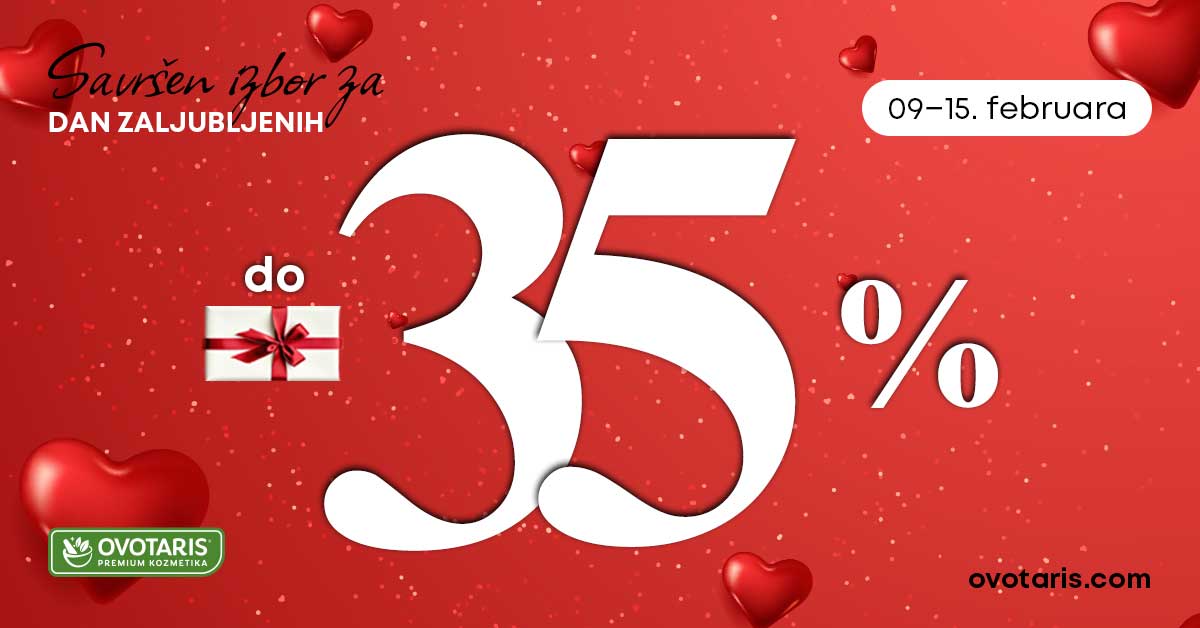 Mesec ljubavi do 35% popusta