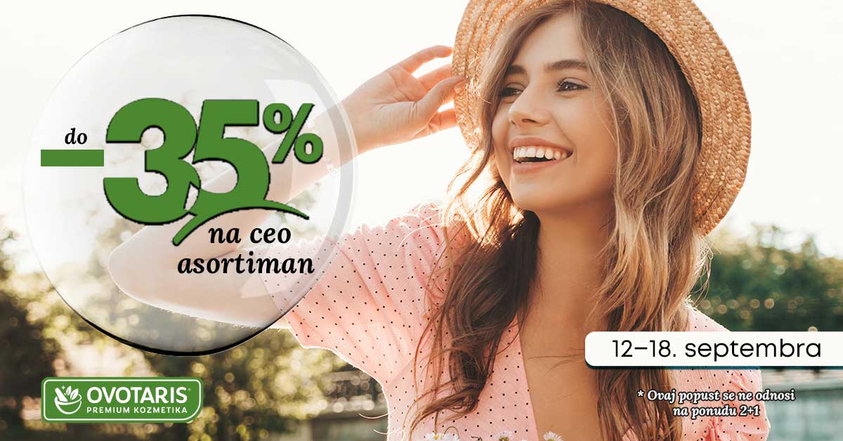 Ovotaris popust do 35%