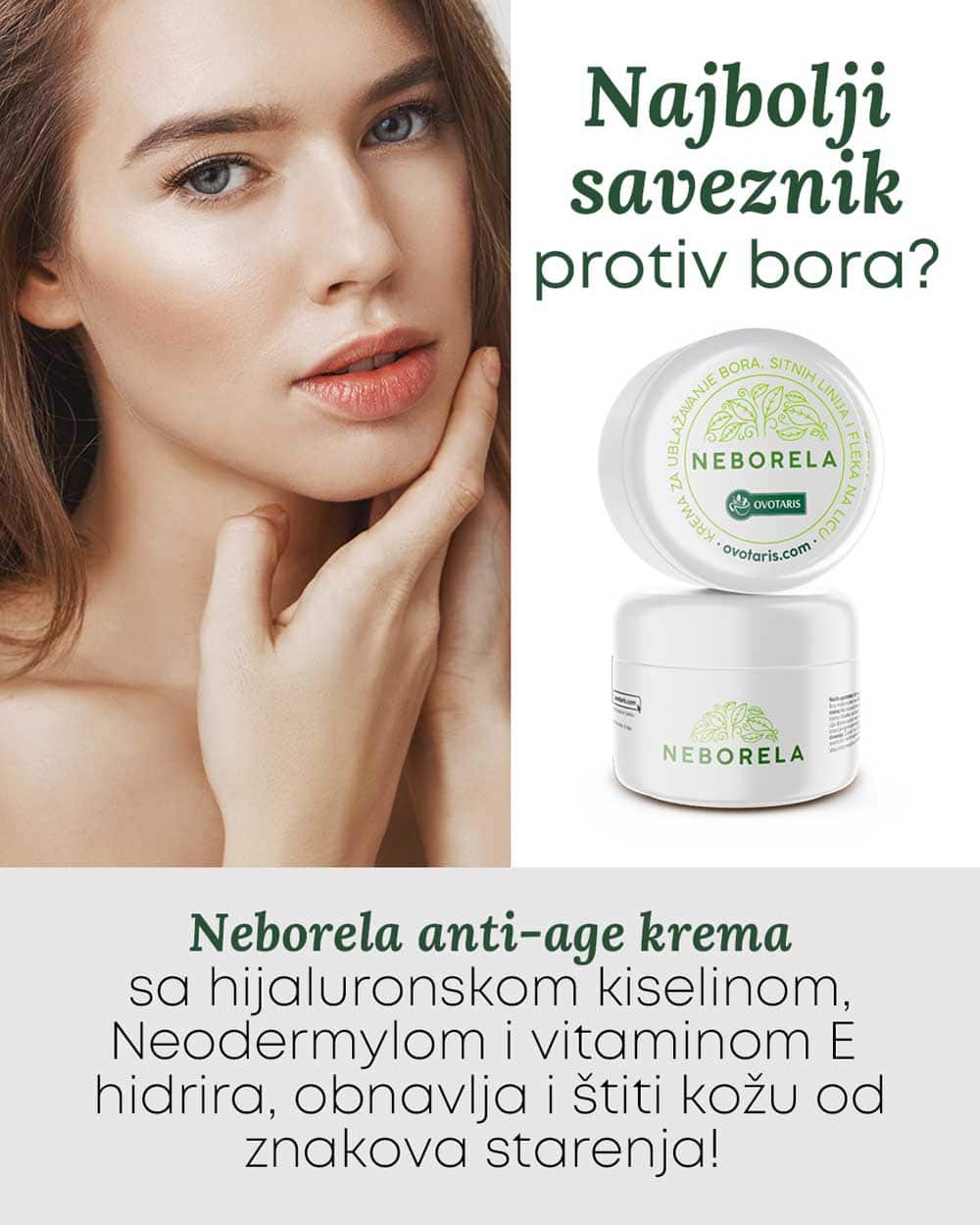 krema za bore na čelu