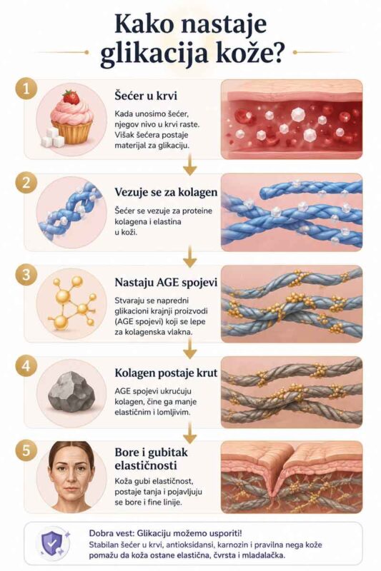 proces glikacije kože proces glikacije kože